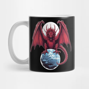 Mighty Red Dragon Mug